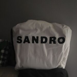 Sandro Suede Shopping Bag